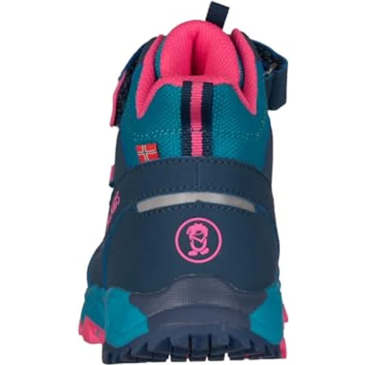 TROLLKIDS KIDS TRONFJELL HIKER MID, wasserdichter Wanderschuh mit hoher Dämpfung und rutschfester Gummi-Sohle – Bild 6