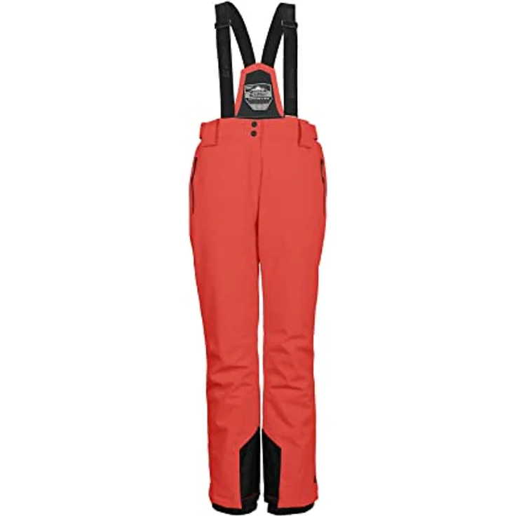 Killtec KSW 249 WMN Ski PNTs, Damen Skihosen, wasserabweisend, atmungsaktiv, orange, Größe 44 – Bild 1