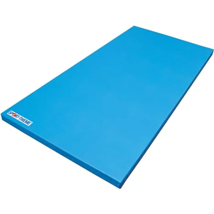 Sport-Thieme Turnmatte Superleicht C | Sandwichkern für optimale Dämpfung, Fallhöhe bis 60 cm, rutschfester Waffelrücken, PE-Schaum, Polygrip