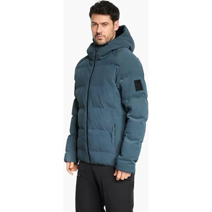 Ziener Skiwear Herren Ski Jacke TYERS-Z, atmungsaktiv und wasserdicht mit PFAS-freier Imprägnierung, iron grey kord, Größe 50 – Bild 4
