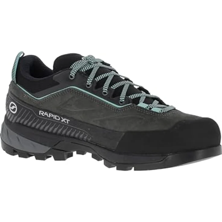 Scarpa Rapid XT GTX Wmn, Wasserdichter Wanderschuh für technische Zustiege und leichteste Klettereien, Schwarz – Bild 4