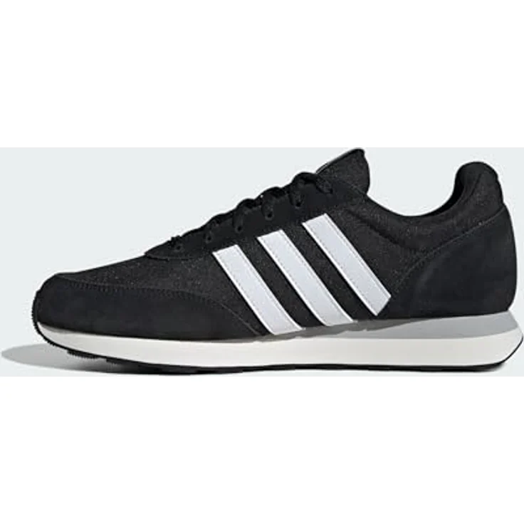 Adidas Run 60s 3.0 Classic Retro Sneaker, Laufschuhe in Schwarz/Weiß, IE3826, Schuhgröße 45 1/3 EU – Bild 2