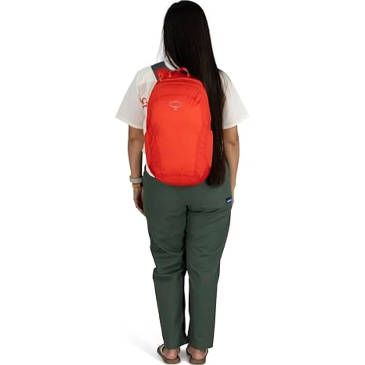 Osprey Ultralight Pack Liner, Wanderrucksack 42 cm, 100% Nylon, mars orange – Bild 10