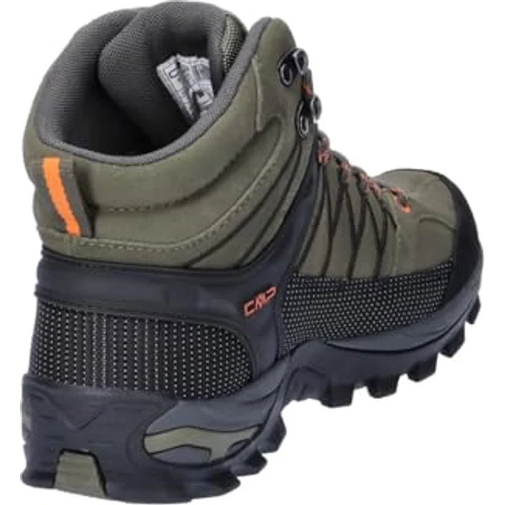 CMP RIGEL MID TREKKING SHOES WP, wasserdichte Wanderschuhe mit EVA-Dämpfung und FullOn GRIP-Sohle – Bild 6