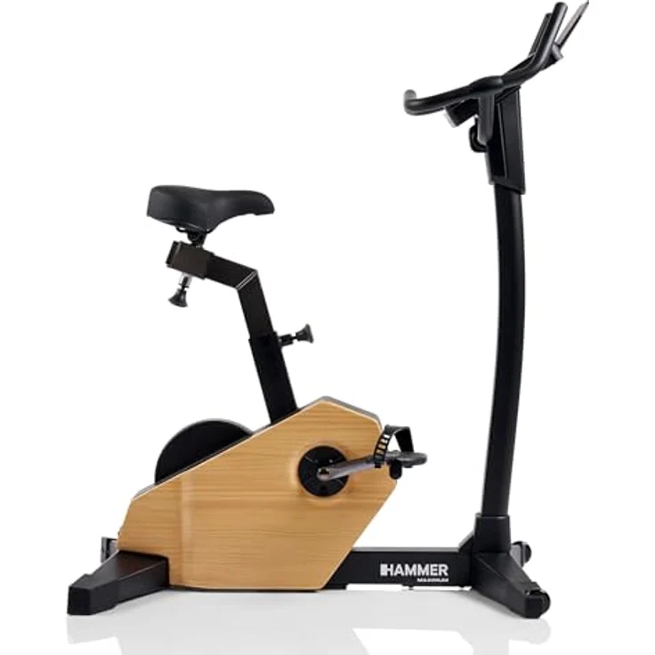 HAMMER Ergometer Spheris 4.0 NorsK, Echtholz-Design, 10 kg Schwungmasse, 10,1″ Touchdisplay, kompatibel mit Kinomap und Zwift, bis 180 kg belastbar – Bild 8