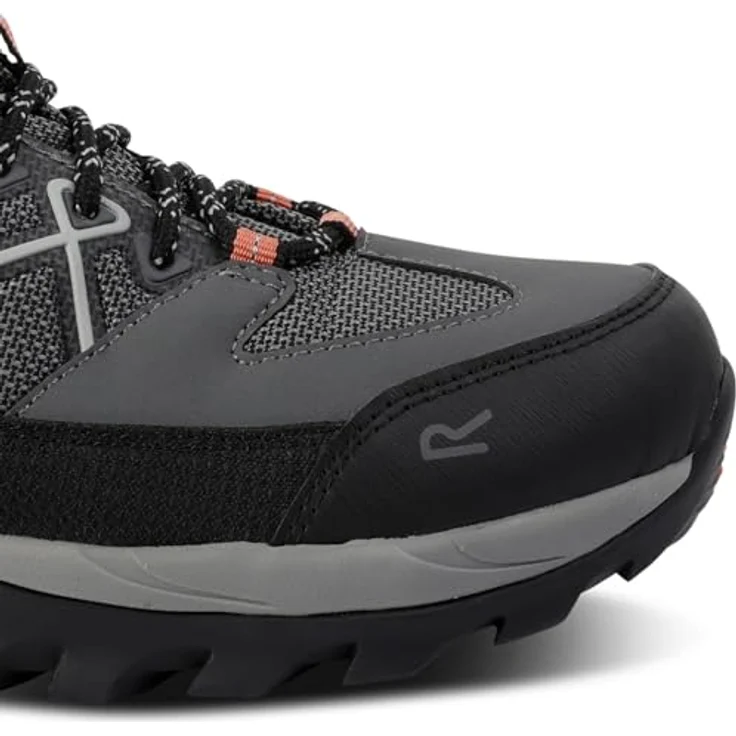 Regatta Samaris III, Damen Wanderschuhe, Größe 39, Orange/Grau – Bild 8