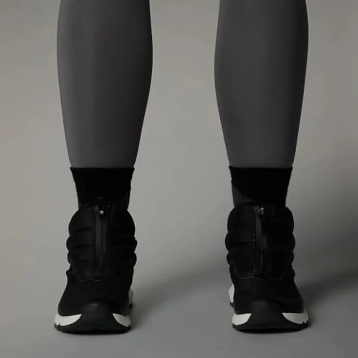 The North Face Thermoball Progressive Zip II WP, wasserdichte Winterstiefel mit Reißverschluss, schwarz – Bild 3