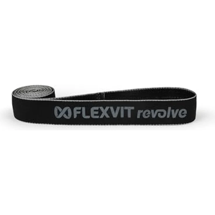 FLEXVIT Revolve Elite (Schwarz), Widerstandsband für Pull-Up-Unterstützung und intensives Krafttraining, hautfreundlich, robust und vielseitig für Profis – Bild 1