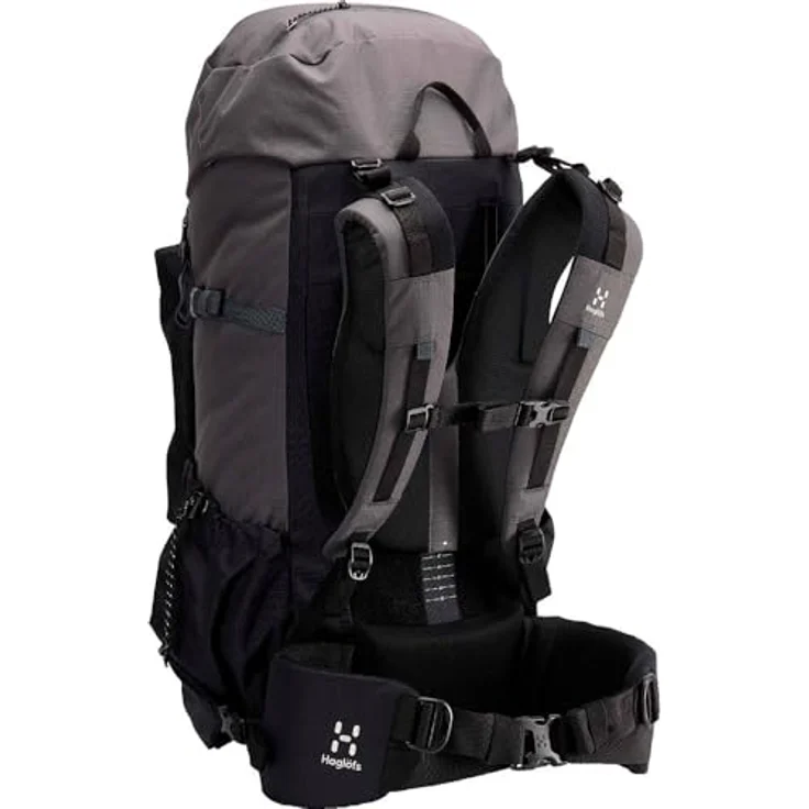 Haglöfs Vyn Wanderrucksack, 71 cm, grau, 100% Polyamid, kompakt mit 36 cm x 31 cm – Bild 2
