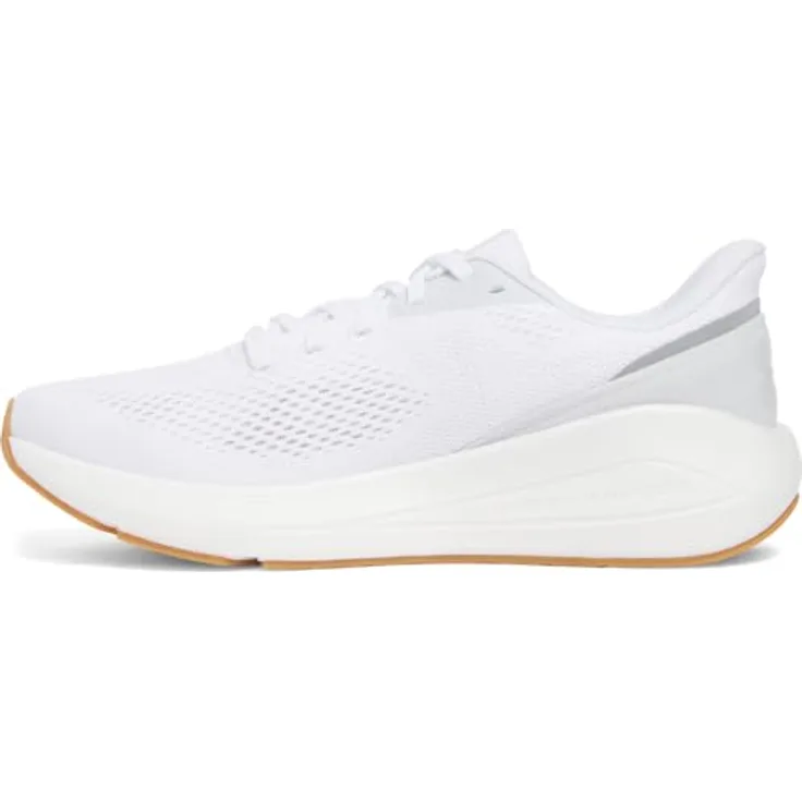 Under Armour Ua Sonic 7, Laufschuhe mit atmungsaktivem Jacquard-Obermaterial, 3D-geformter Einlegesohle und UA HOVR+ Dämpfung, weiß