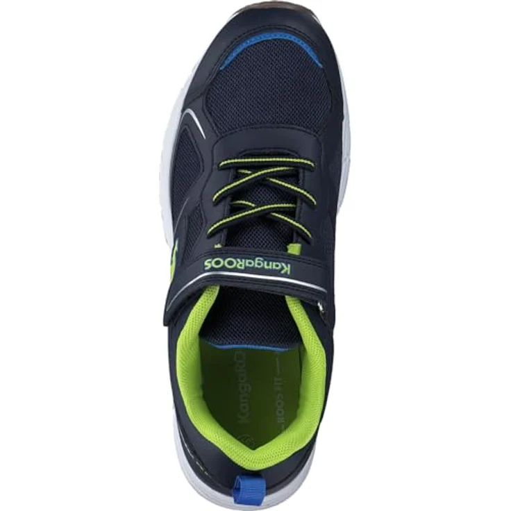 KangaRoos K-NI Roug EV Laufschuh, Blau, Sportlich mit Klettverschluss und pflegeleichtem Materialmix – Bild 6