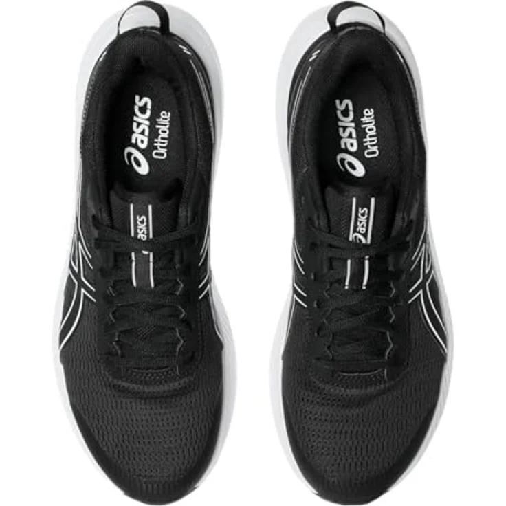 ASICS Performance Jolt 5 Herren Laufschuhe, Schwarz, strapazierfähige Gummisohle, bequemes Design, für Alltag und Training – Bild 8