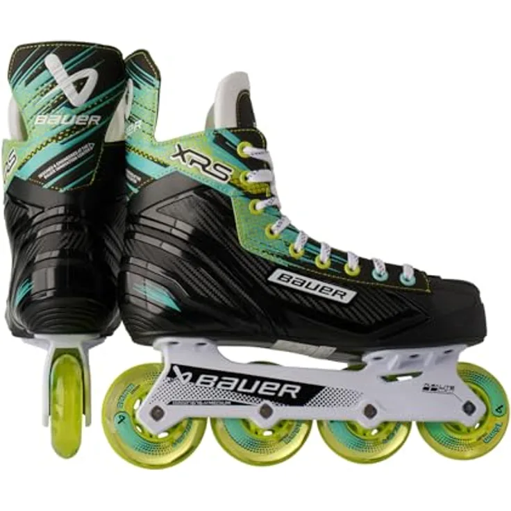 Bauer Inline Skates, Flexlite-Chassis mit ABEC 5-Lagern und anatomisch geformter Filzzunge, Größe 43