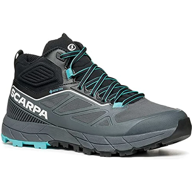 Scarpa Women's Rapid Mid GTX, Damen Wanderschuhe mit leichtem Hiking-Komfort, Schwarz, Größe 37.5 – Bild 2