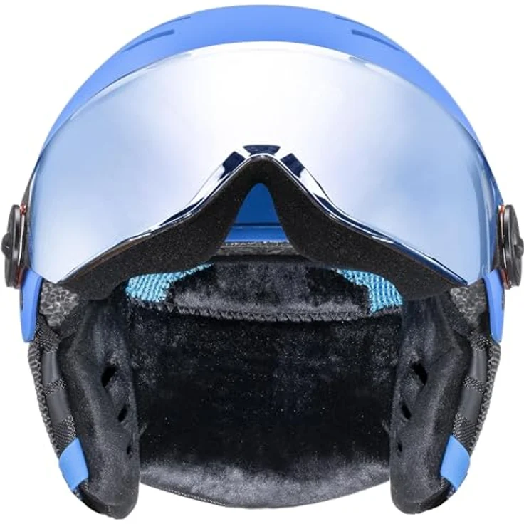Uvex Rocket jr Visor blue mat - lasergoldlite 54-58 cm – Bild 7