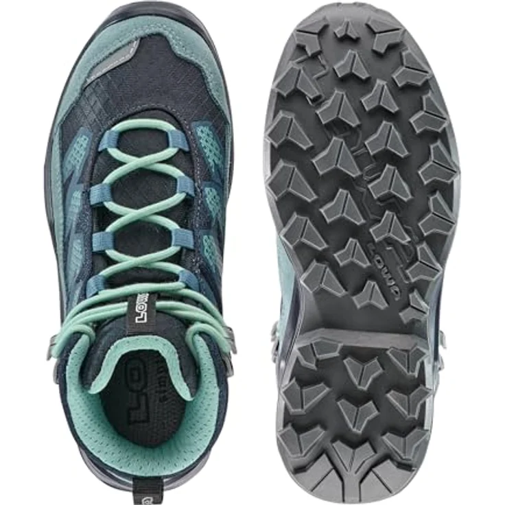 Lowa MADDOX PRO GTX MID JR, Kinder-Wanderstiefel mit GORE-TEX Membran, blau, Größe 31 – Bild 6