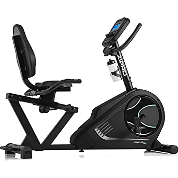 Zipro Heimtrainer Fahrrad Glow WM, Ergometer Fitnessbikes, Magnetisches Fahrradtrainer, Ergometer Fahrrad bis 150kg, Indoor Bike, Trainingsfahrrad für zuhause, Fahrradergometer Kabelgebunden