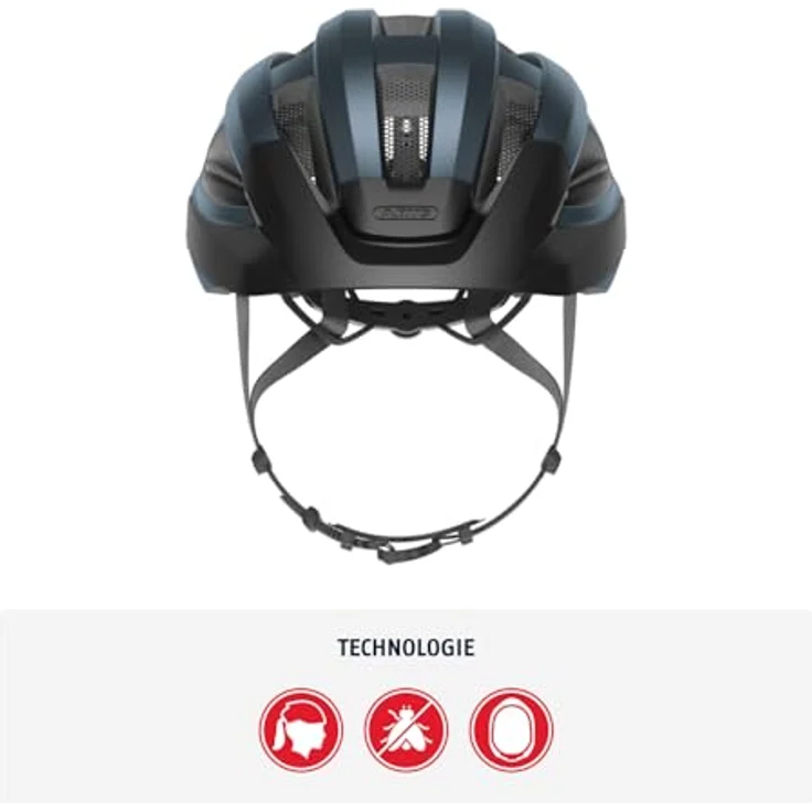 Abus Macator, Velohelm (52 - 58 cm) mit komfortabler Polsterung und guter Ventilation, verschiedene Farben erhältlich – Bild 2