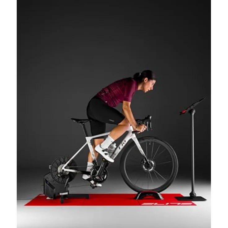 Elite Rivo Smart Trainer – Direct Drive Rollentrainer, Indoor-Cycling, WiFi + Bluetooth, ±2,5% Leistungsgenauigkeit, Ultra-Leise, Kompakt Faltbar, ohne Kassette – Bild 5