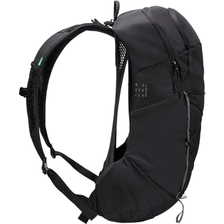Vaude Agile air Wanderrucksack, 53 cm, schwarz, 100% Polyester, kompakt und leicht – Bild 4