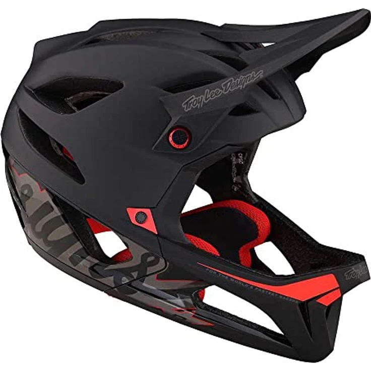 Troy Lee Designs Stage Mips Downhillhelm, Euro Bike Gold Award Winner 2018, leicht, schwarz, Größe XL-2XL – Bild 4