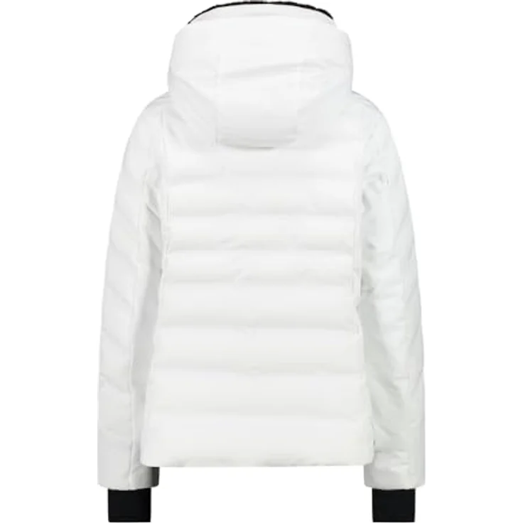Campagnolo CMP Damen Skijacke WOMAN JACKET FIX HOOD, wattierte Skijacke mit Clima-Protect-Laminat, weiss, Größe 42 – Bild 5