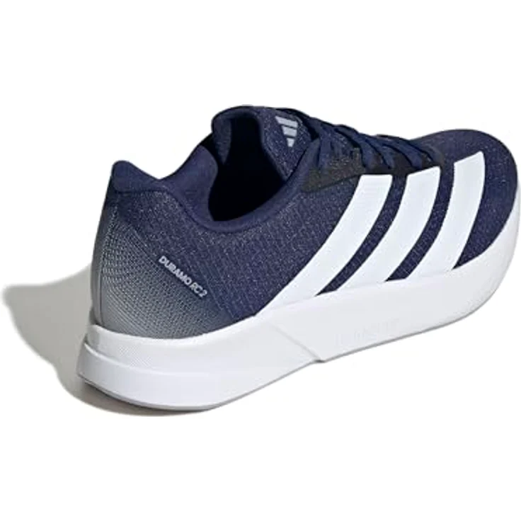 Adidas DURAMO RC2 M Laufschuhe, Textil-Obermaterial, LIGHTMOTION Zwischensohle, Dkblue/FTWWHT/HALSIL, Größe 44 – Bild 5