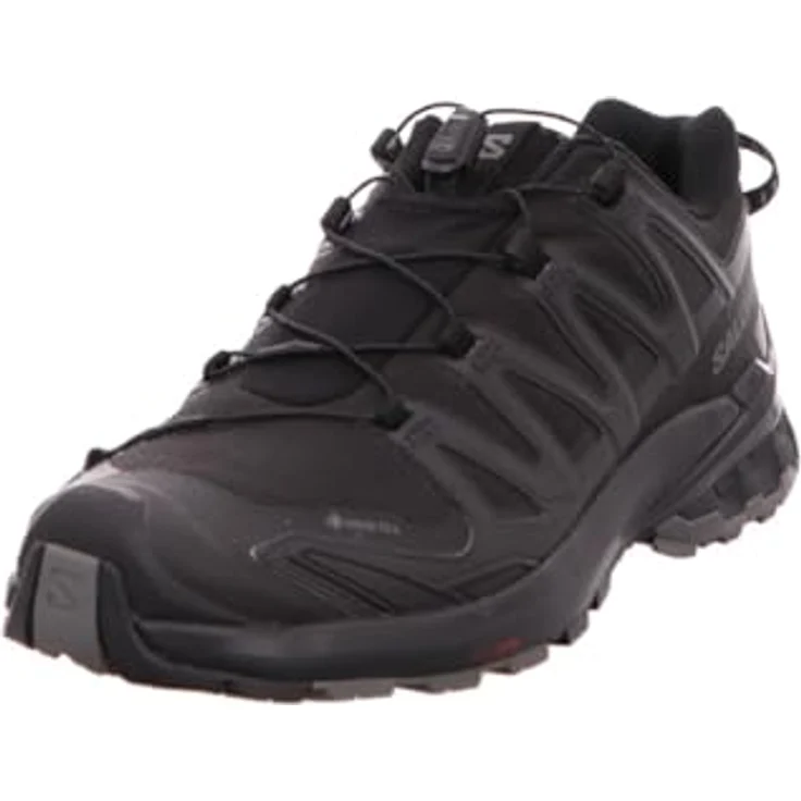 Salomon Xa Pro 3D V9, Herren Wanderschuhe mit Gore-Tex-Membran und Schnellschnürung, Schwarz, Größe 44 2/3 – Bild 1