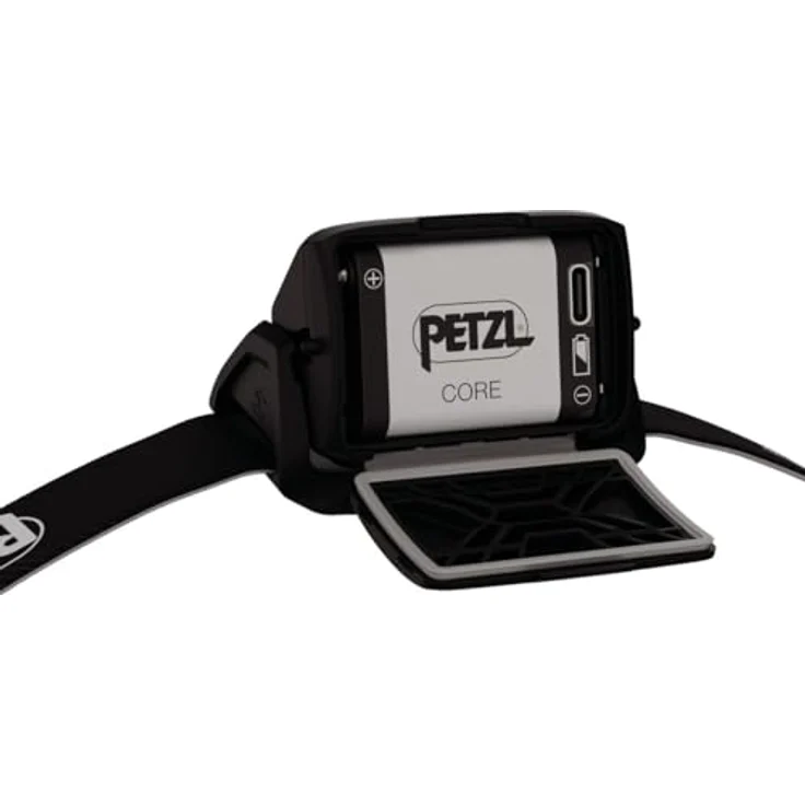 PETZL ACTIK CORE, Stirnlampe mit 625 Lumen, aufladbar, schwarz – Bild 5