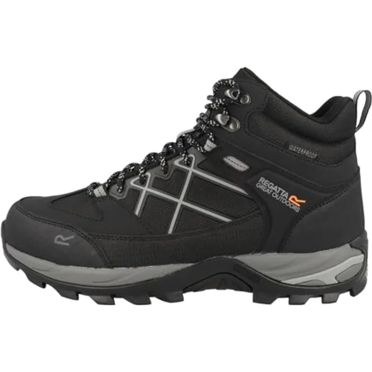 Regatta Samaris III Wanderschuh, ISOTEX-Membran für Wasserdichtigkeit und atmungsaktive Materialien, grau