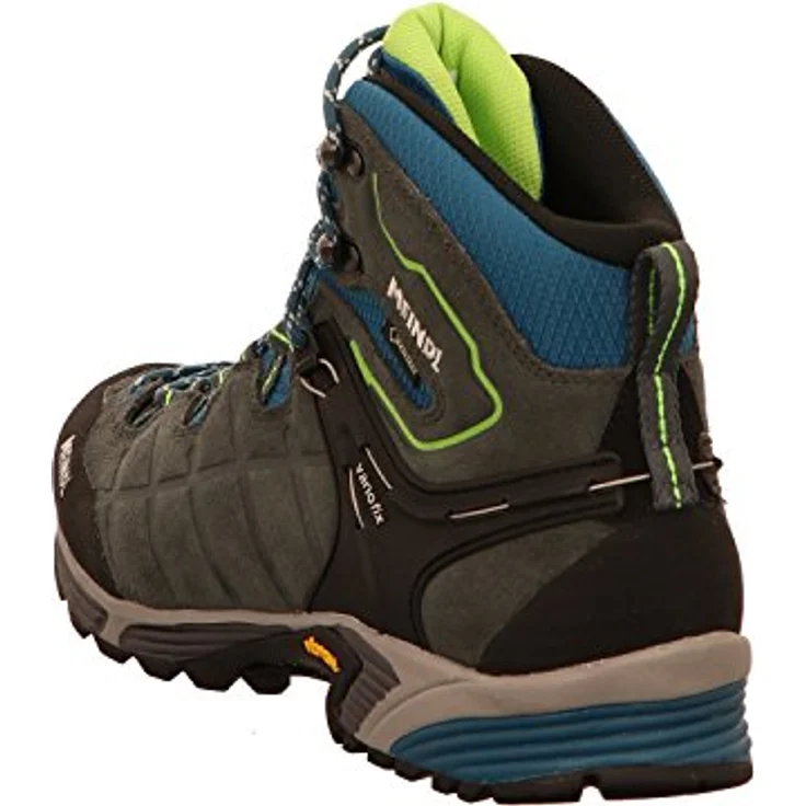 MEINDL Kapstadt GTX, Wanderschuhe mit wasserdichter GORE-TEX Membran, grau/petrol, Größe 42.5 – Bild 4