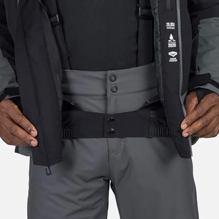 ROSSIGNOL Wispile Oversees, Wetterfeste Skijacke mit recycelter Kunstfaserfüllung, blau, XL – Bild 6