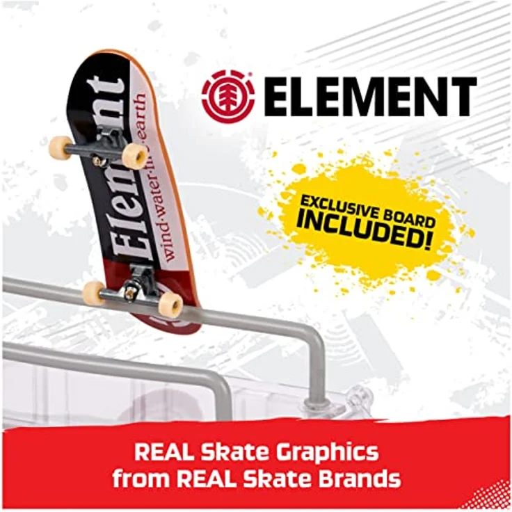 Spin Master Tech Deck, Skateboard (3.39") mit Funbox, Rampen und 1 exklusivem Fingerboard – Bild 4