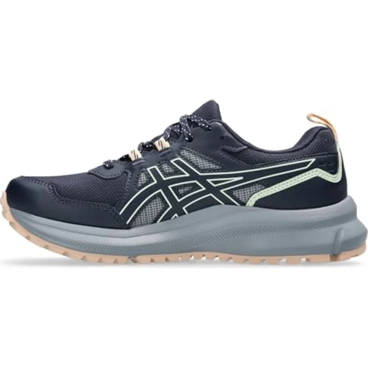 Asics Trail Scout 3 1012B516404, Wanderschuhe mit stark profiliertem Grip, Größe 39.5, midnight-whisper green – Bild 2