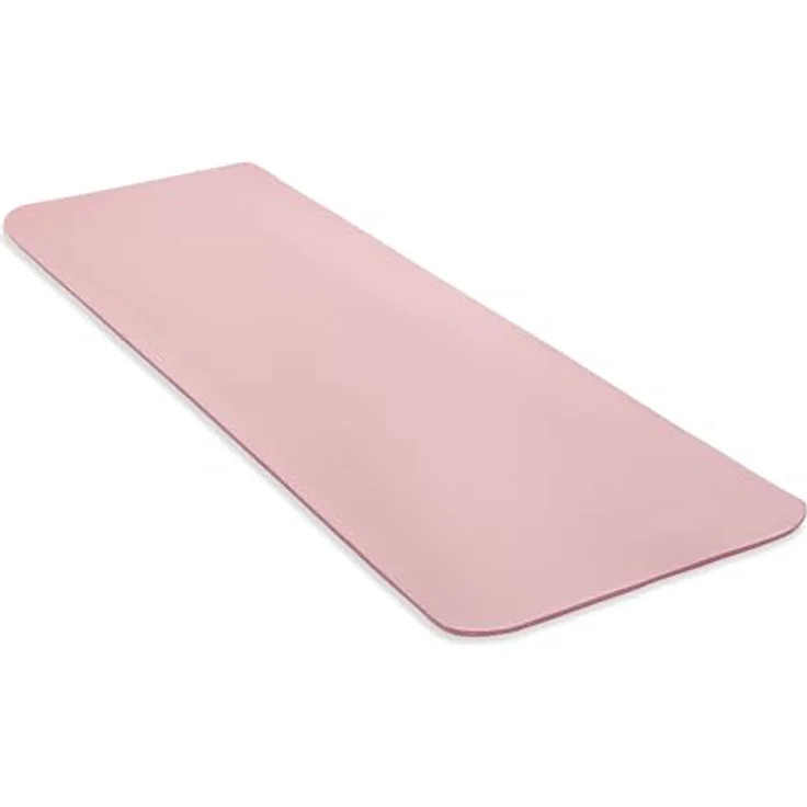 HyperMotion Yogamatte HYP55 YOGA MAT 0.8P, NBR-Schaum, 183x61 cm, 8 mm Komfortstärke, pink mit Tragegurt – Bild 16