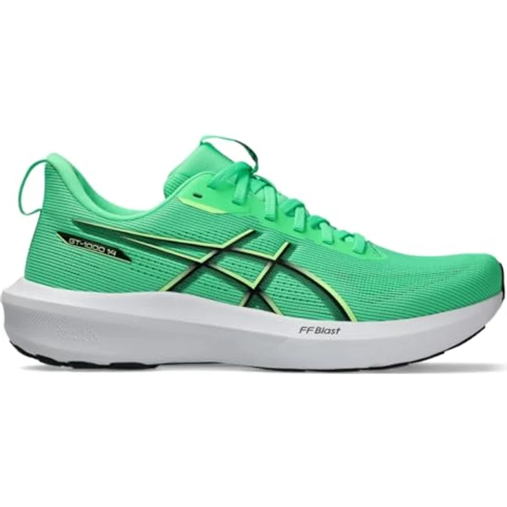 Asics Laufschuhe 1011C077-300-M, Herren, sportlich, Schnürung, VITAL GREEN/ILLUMINATE GREEN – Bild 8