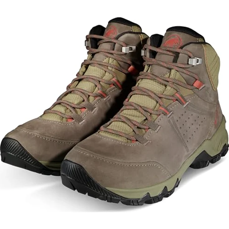 Mammut Nova IV Mid GTX Women, Damen Wanderschuhe mit GORE-TEX, vibram-Sohle, Terracare-Nubukleder, Braun, Größe 38.5 – Bild 6