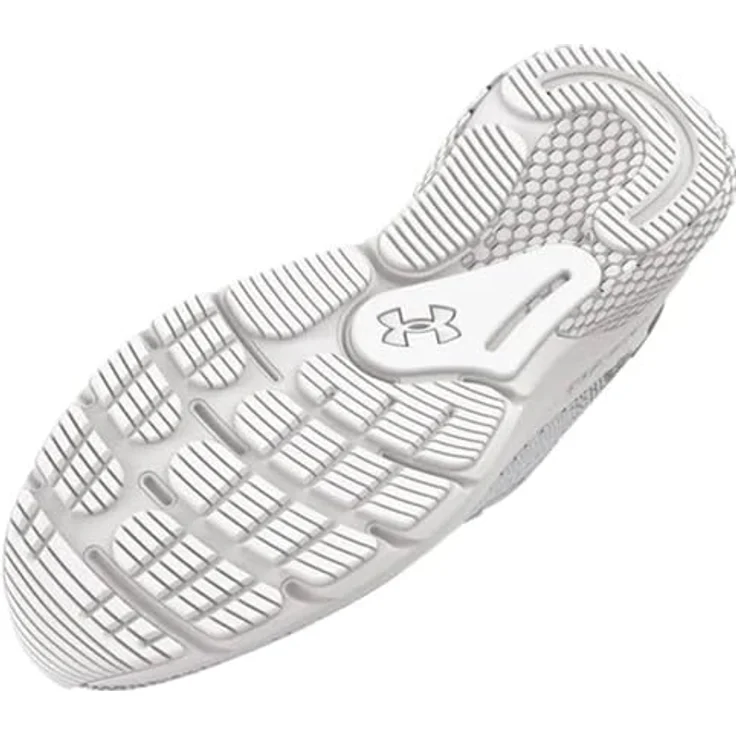 Under Armour HOVR Turbulence 2, Damen Laufschuhe mit reaktionsschneller Dämpfung, weiß, Größe 41 – Bild 5