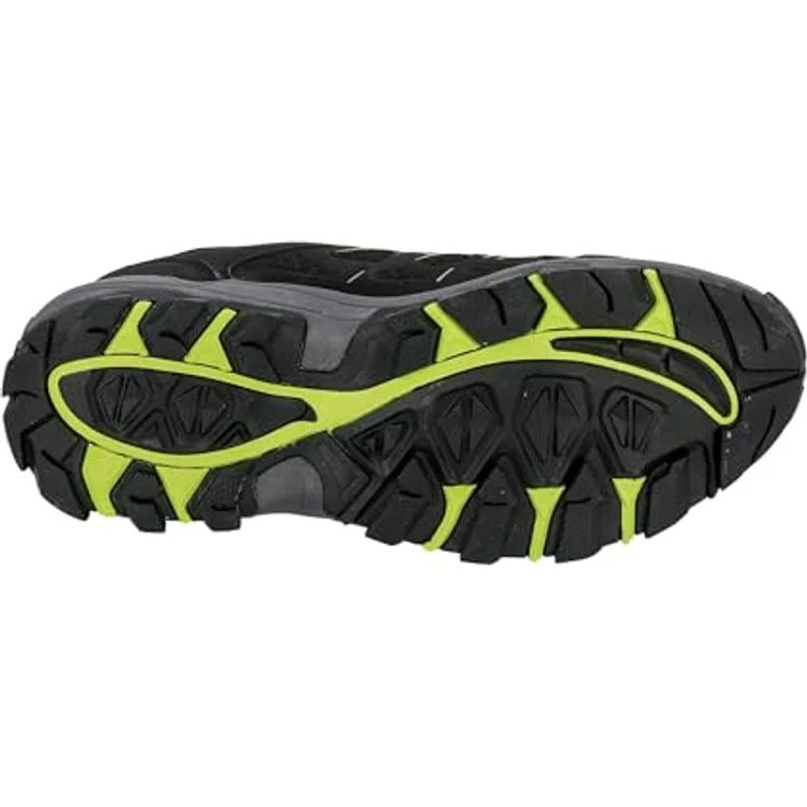 Lico Sierra Outdoorschuh, Wanderschuh mit Wechselfußbett und Obermaterial aus Nylon, schwarz – Bild 6