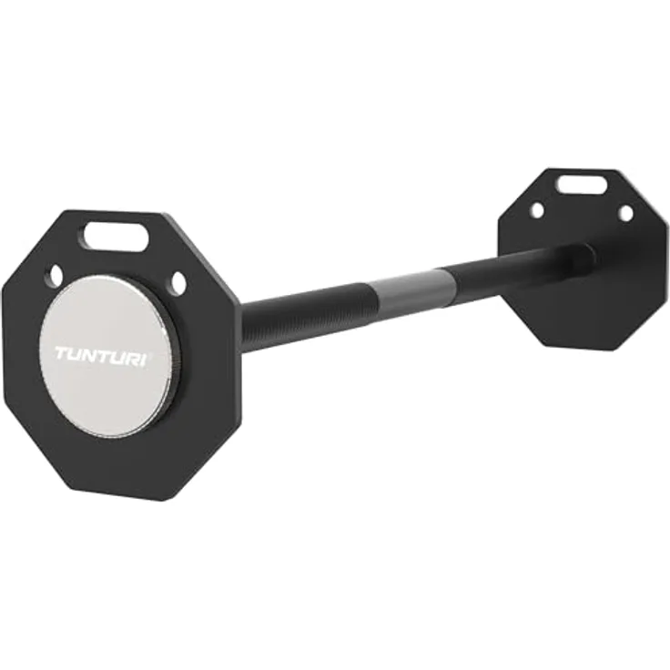 Tunturi Rapid verstellbare Langhantel, 11 kg Hantelset für das Heimtraining