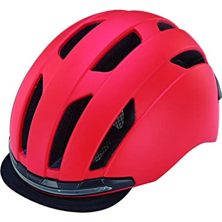 Fahrradhelm Urban, rot, 52-58 cm – Bild 2