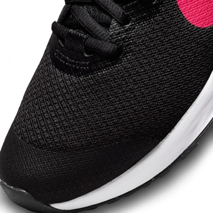 NIKE Revolution 6 Nn (Gs) Laufschuhe Kinder, atmungsaktiv, schwarz, Größe 38,5 – Bild 5