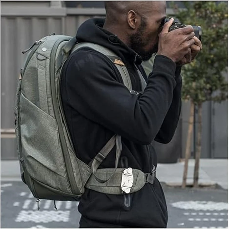 Peak Design Travel Backpack 45L v2, Wanderrucksack in Sage mit Fächern für optimale Organisation – Bild 2