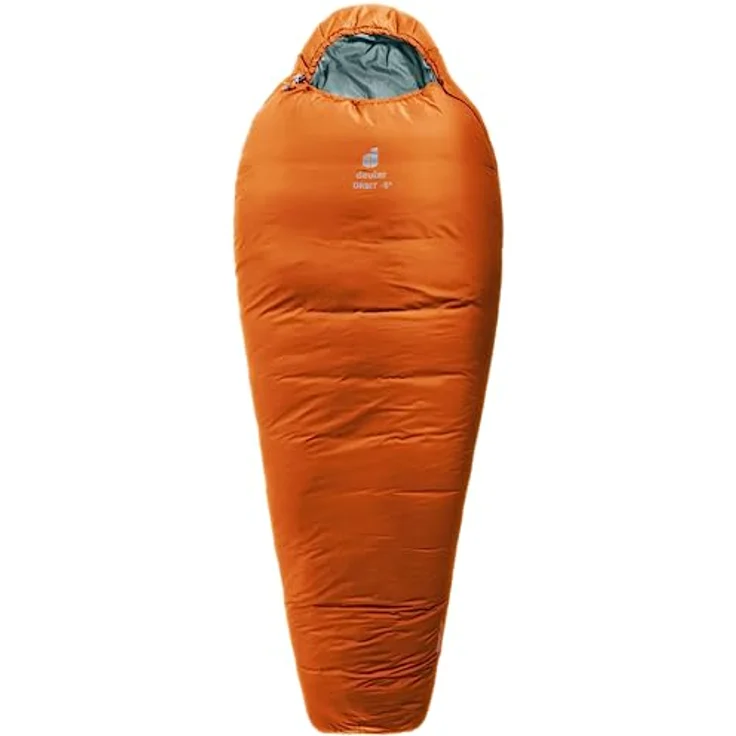 Deuter Orbit -5° SL Damen Kunstfaserschlafsack, 2-Wege-Reißverschluss, Innentasche, Kastanien-Salbei – Bild 1