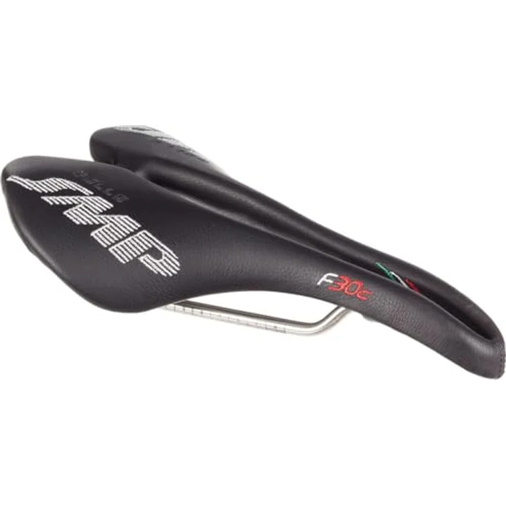 SMP F30 C Fahrradsattel, Unisex, Erwachsene, Schwarz, optimale Performance, hochwertiges Material – Bild 1