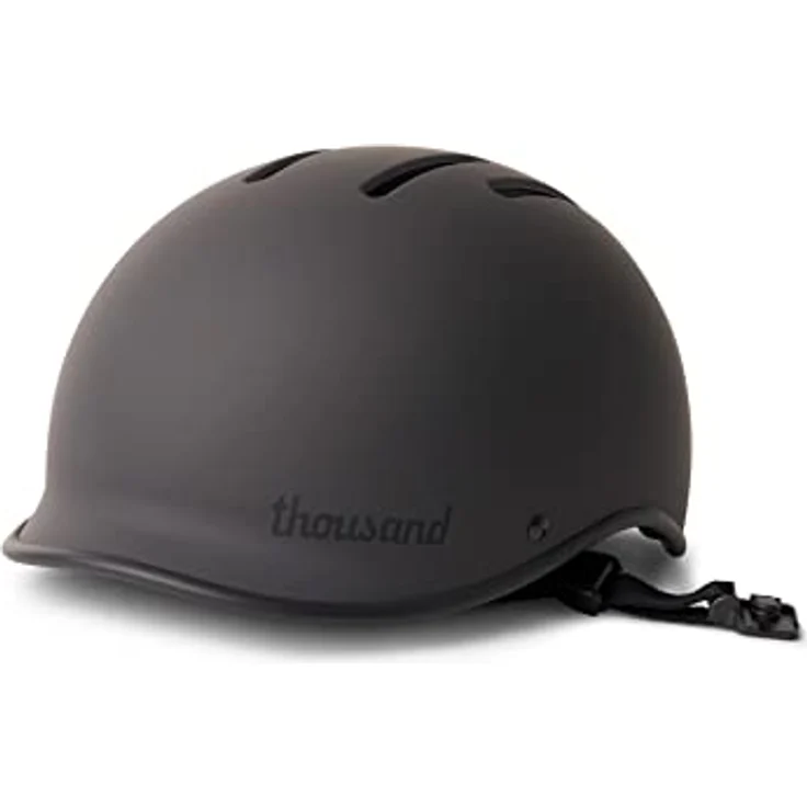 Thousand Heritage 2.0 Fahrradhelm Stealth Black S (54 - 57 cm) mit verbesserter Belüftung und Fidlock-Magnetverschluss – Bild 2