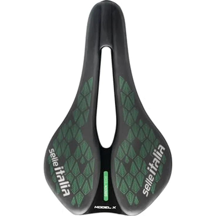 Selle Italia X Green Superflow, Fahrradsattel mit Gel-Polsterung, recycelbar und nachhaltiger Produktion in Italien – Bild 2