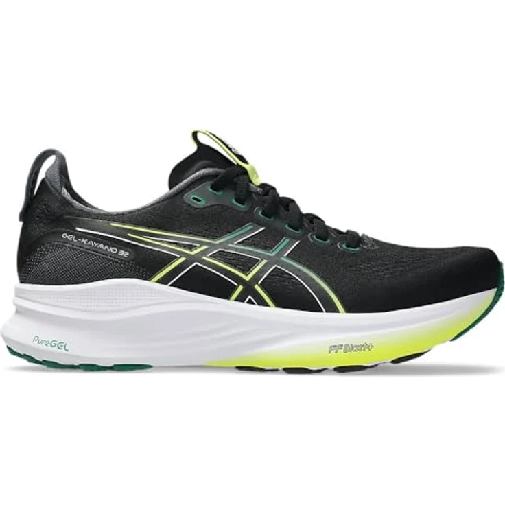 ASICS Performance Gel-Kayano 32, Herren Laufschuhe mit FF BLAST™ PLUS Foam-Mittelsohle, adaptivem 4D GUIDANCE SYSTEM™, Schwarz, Größe 41.5 – Bild 7