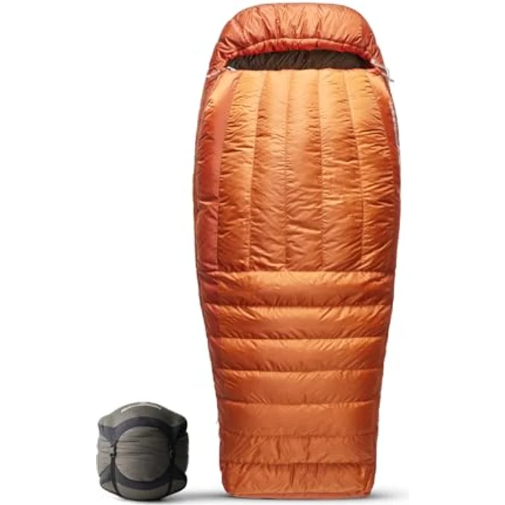 Sea to Summit Basecamp Daunenschlafsack -9C/15F, bombay brown, RDS-zertifizierte Entendaunen, 20D recycelte Hülle, Free Flow+ Zip System – Bild 1