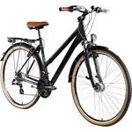 Zündapp Trekkingrad T700, 21 Gang Shimano Altus Kettenschaltung, Damen, 28 Zoll, schwarz